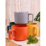 Чашка JUMBO в коробке матовая, зеленая