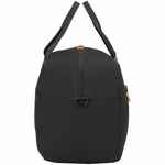 Сумка дорожная COMPACT NEON, черная с оранжевым