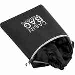 Сумка дорожная COMPACT NEON, черная с белым