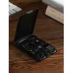 Органайзер с беспроводной зарядкой и набором адаптеров OCTOPOD, черный