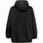 Дождевик-анорак ALATAU, укороченный, черный, единый размер