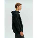 Дождевик-анорак ALATAU, укороченный, черный, единый размер