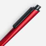 Ручка шариковая INFORMA, металлик, красная