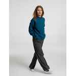 Джемпер оверсайз унисекс STATED в сумке, синий (морская волна), размер S/M