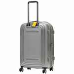 Чемодан LOGODUCK M, серебристый