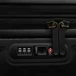 Чемодан LOGODUCK M, черный