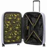 Чемодан LOGODUCK M, сиреневый