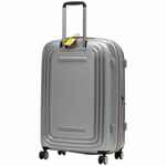 Чемодан LOGODUCK L, серебристый