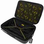 Чемодан LOGODUCK L, черный