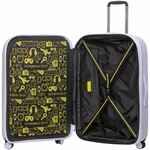 Чемодан LOGODUCK L, сиреневый