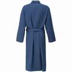 Халат вафельный KIMONO, темно-синий, размер XL/XXL