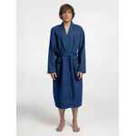 Халат вафельный KIMONO, темно-синий, размер XL/XXL