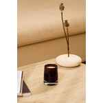 Ароматическая свеча FRAGNOLA, грейпфрут и ветивер, бордовая