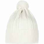 Шапка KNIT BEAT, белая (молочная)
