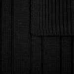 Шарф KNIT BEAT, черный