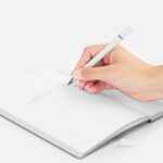 Ручка шариковая и вечный карандаш DIPTYCH, белая