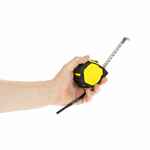 Рулетка MITTARI с магнитным наконечником, 5 м, желтая