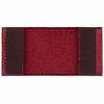 Лейбл тканевый EPSILON, XXS, бордовый