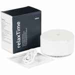 BLUETOOTH-колонка с беспроводной зарядкой RELAXTIME, белая