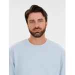 Джемпер с коротким рукавом SILUETTI VOLUMICA, светло-голубой, размер XS/S