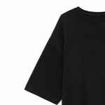 Джемпер с коротким рукавом SILUETTI VOLUMICA, черный, размер M/L