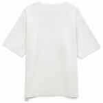 Джемпер с коротким рукавом SILUETTI VOLUMICA, молочно-белый, размер M/L