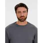 Лонгслив унисекс SILUETTI FUORI, серый, размер S/M