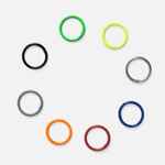 Карабин-кольцо CLAUS, L, серебристый