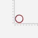 Карабин-кольцо CLAUS, L, красный