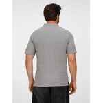 Рубашка поло унисекс TERVISE, серый меланж, размер S