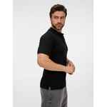 Рубашка поло унисекс UPSWING, черная, размер S