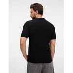 Рубашка поло унисекс UPSWING, черная, размер S