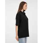 Рубашка поло унисекс UPSWING, черная, размер S