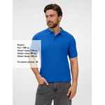 Рубашка поло унисекс UPSWING, ярко-синяя, размер M