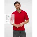 Рубашка поло унисекс UPSWING, красная, размер S