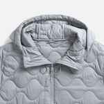 Куртка унисекс TARNABY, светло-серая, размер S