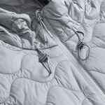 Куртка унисекс TARNABY, светло-серая, размер S