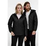 Куртка унисекс TARNABY, черная, размер S