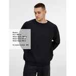 Свитшот унисекс AVENU, черный, размер XS/S