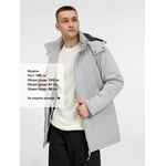 Куртка-парка унисекс SFERA, светло-серая, размер M