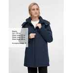 Куртка-парка унисекс SFERA, темно-синяя, размер S