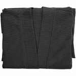 Халат вафельный KIMONO, черный, размер XL/XXL