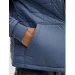 Куртка унисекс WARMBRIDGE, синяя (джинс), размер S