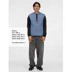 Жилет унисекс WARMBRIDGE, синий (джинс), размер L