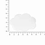 Наклейка тканевая LUNGA CALUM, L, белая