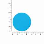 Наклейка тканевая LUNGA ROUND, M, голубая