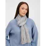 Шарф METELITSA, серебристо-серый меланж