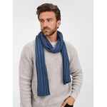 Шарф METELITSA, синий меланж (джинс)
