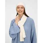 Шарф METELITSA, белый (молочный)