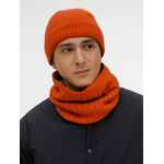 Шапка COMFLEECE, темно-оранжевая (кирпичная)